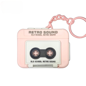 Gantungan Kunci Rekaman Suara Retro/ Mini Voice Recorder Keychain / tape recorder Mini HPTS