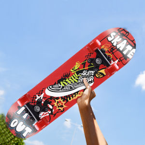 2-7 Years Old Skateboard for Kids with Wheels for Beginners Medium Size 60cm Christmas Gift