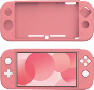 MoKo Protective Case for Switch Lite Silicone case Protective Rubber Cover Case Shock-Absorption Anti-Scratch Non-Slip Case Compatible with Switch Lite Console
