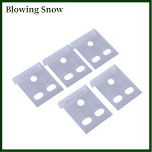 Blowing 100X Clear Professional Type Plastic Earring Ear Studs Holder Display Hang Cards