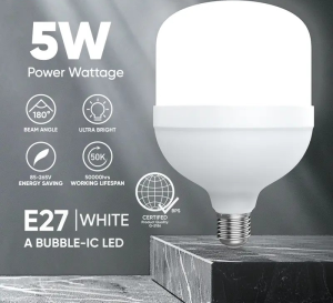 GY 45W 6500K AC170-265V Foldable Fan Blade LED Light Bulb