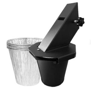 Nhôm hợp kim mỡ bẫy dùng một lần với nắp và lớp phủ nhiệt đi kèm lá lót dung tích lớn nhỏ giọt xô