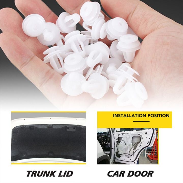 HJMG Automobile Bumpers Plastic Car Interior Car Clips Panel Retainer Car Fixed Rivet Auto