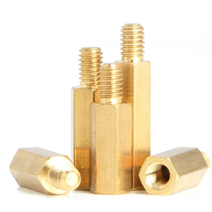 【MustHave Gadgets】 M5 M6 Hex Brass Standoffs For Motherboards Male