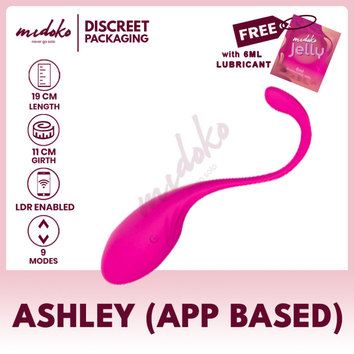 Midoko Pretty Love Abner Bluetooth Vibrator Long Distance App Controlled  App Toys for LDR Sex Toys for Couples Sex Toys for Women