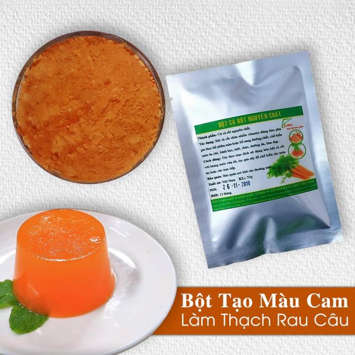 Cách Làm Rau Câu Cà Rốt