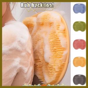 [Valitoo] Massage Mat Back Scraper Cleaning Brush Shower Feet Cleaner Wash Mat Multifunction Sucker Wall Mat Rub Foot Arms Body Bath