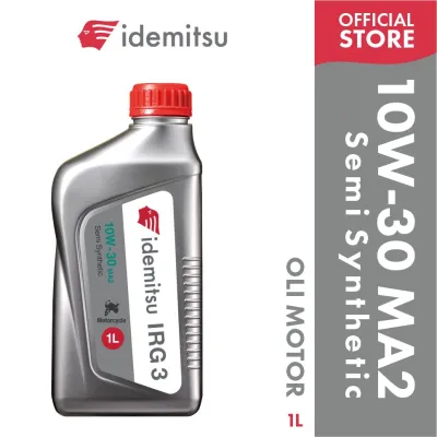 IDEMITSU IRG3 10W-30 MA2 Synthetic (08L/1L) Motorcycle Oil (Oli Mesin Motor)