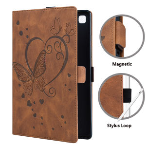 Fashion Cherry Blossom Cat Case For Kindle Scribe 2022 10.2-Inch E-reader Magnetic Flip Ebook Cover 3D Embossing Leather Stand Cover