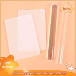 huhe หมุดกลิ้งดินแข็งลูกกลิ้งอะคริลิคดินเหนียวอุปกรณ์เสริมเครื่องมือสร้างแบบจำลอง DIY