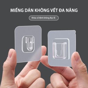 Miếng Dán Đơn Chữ U Dự PhòngMiếng Dán Dự Phòng Treo Đồ Đa Năng Không Cần Khoan Đục