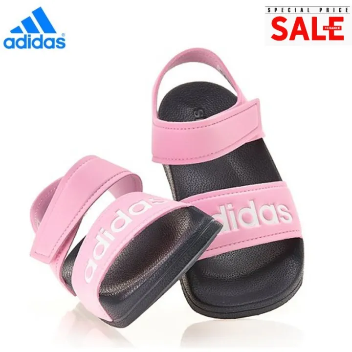 One Size SALE Adidas Girls adilette Sandal K G26876 Pink