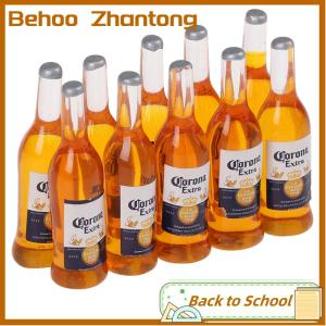 Behoo 10 chai nhựa resin thu nhỏ Nhà búp bê 1/6 mô hình chai rượu vang