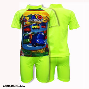 Promo Clearing Sale!!! Baju Renang Anak Model Setelan Usia 4-8 Tahun Karakter (ABTK-K01)