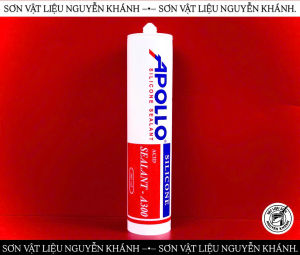 Keo Silicone Apollo A300 300ml | Keo Dán Kính Trám Khe Chống Nước | Dùng Nhôm Kính Nhà Tắm Ngoài Trời