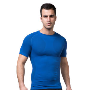 Mens ShortSleeved Girdle Sport Outdoor Fitness Girdle BustUp Girdle FastDrying Girdle