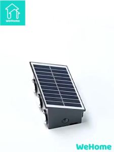 WeHome Solar Wall Light Outdoor Waterproof 4-12Watt RGB/Warm LED Wall Lamp For Garden Street Balcony