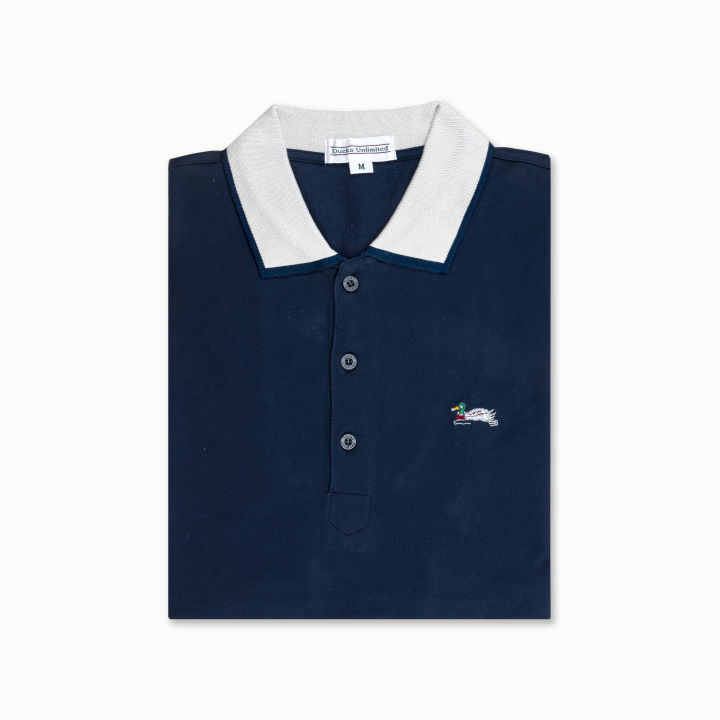 Ducks Unlimited Men's 100% Egyptian Cotton Casual Plain Polo Shirt Navy  Blue (711997) Lazada PH
