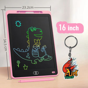 【Freebies】ORIGINAL 16 inch Large Size LCD Writing Tablet Smart Electronic Drawing Board 16 Inches Portable Erasable Ewrite Board Write Pad Notebook Educational Toy For Kids