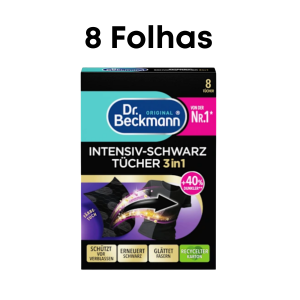 Dr Beckmann Intensive black cloths for intense black and smooth fibres 8 Sheets