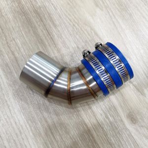 กรองอากาศ กรองเลส ท่อกรอง เลส LEAD 125 สีเงิน