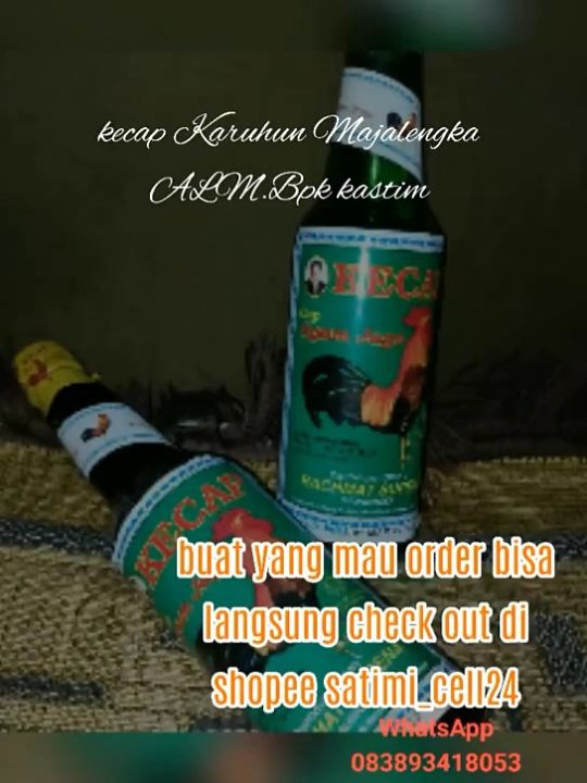 kecap Majalengka cap ayam jago isi 1