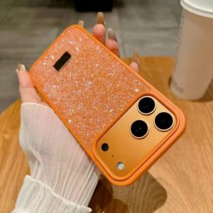 For iphone 17 Pro Max Case fashion Bling Glitter Back Cover case for iphone 16 15 14 13 12 Pro Max 17Plus shell