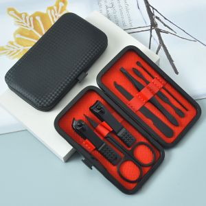 Bộ Kềm Cắt Móng Chân và Tay 6 Món Cao Cấp Kèm Bao Da Đựng Dụng Cụ Làm Móng Đa Năng Tại Nhà Chất Liệu Thép Không Gỉ