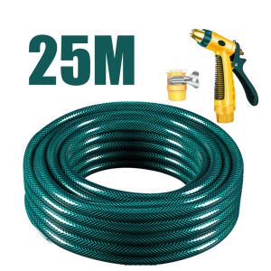High Pressure Water Hose 10-50M | PVC Garden Hose Spray Gun for Car Wash Plant Watering & Cleaning