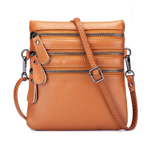 Smart King New Fashion Shoulder Bag for Women Genuine Cow Leather Small Bag Ladies Girls Elegant 5.5 Inch Phone Bag Crossbody