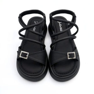 JULIA FILIO Comfort Lady Shoes Ladies Sandal BLING Shoes (1902) Col: (BLA/BEI) SIZE:36-40