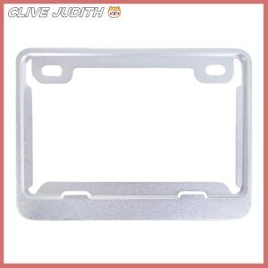 CISWGE กรอบป้ายทะเบียนรถจักรยานยนต์กรอบอลูมิเนียมอเนกประสงค์ที่ยึดป้ายทะเบียน