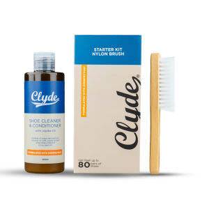 Clyde Premium Shoe Cleaner Starter Kit with Nylon Brush