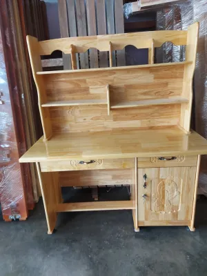 Bàn Học Sinh Gỗ Cao Su 1M2 ( FREESHIP 60 KM )