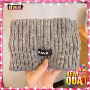 Nón Len Hở Đầu Ấm Áp Gân Dọc 4 Mùa Băng Đô Len Thể Thao RQN2220 - requane