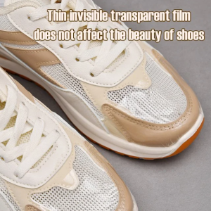 Clear Rainproof And Waterproof Patch On Toe Cap Shoe Head Stain Removal Film Resist Rain Mud And Oil Stains Shoe Stickers For Working