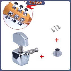 Talao Guitar String Tuning Pegs Metal Guitar String Button Guitar Knob