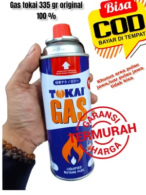 GAS PORTABLE TOKAI BARU 100% FREE ONGKIR BUKAN GAS REFILL