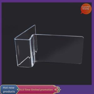 Graceful Clear Plastic transparent Stand Shelf Window Counter Display Showcase
