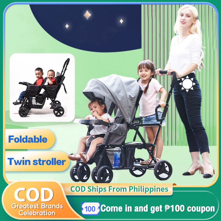 Twin best sale stroller lazada