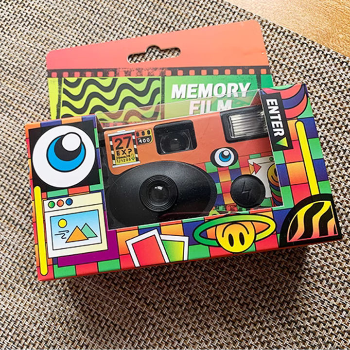 Kodak Disposable Film Cameras Fuji Kodak color film camera with flash