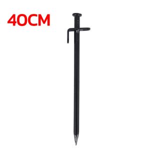 จัดส่งรวดเร็ว แค้มป์ปิ้ง สมอบกเต็นท์ สมอบกเหล็ก tent pegs การตั้งแคมป์ เหล็กหล่อ สมอกางเต็นท์ Selpa กระเป๋า 3 ความยาว 20cm 30cm 40 cm