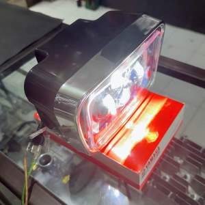 Lampu daymeker rx king model alis sabit satu set batok