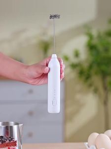 AE Electric egg beater household milk frother handheld wirelessautomatic stirring stick cream whipping tool