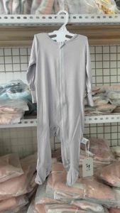 SG Ready Stock Baby Infant Toddler Soft Bamboo Long Sleeves Sleepsuit Onsie