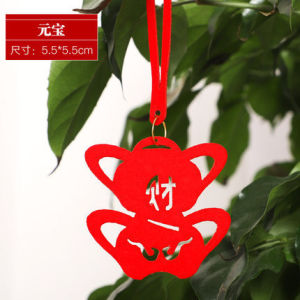 HOME BEST 8pcs/set CNY Chinese New Year Decoration Hanging Decor Window Sticker Spring Festival