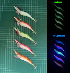 Anh A08 Luminous Squid Jig Candat Sotong Mabang Grow Balance Lures #2.0 / #2.5 / #3.0 / #3.5 / #4.0 / #4.5 / #5.0