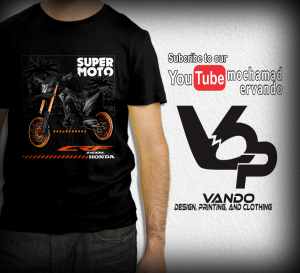 KAOS MOTOR HONDA CRF 150 URBAN - KAOS DISTRO PRIA WANITA - KAOS PENDEK KATUN MURAH - KAOS CUSTOM