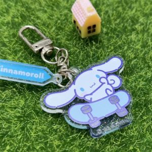 Cartoon Unicorn Sanrio acrylic pendant keychain accessories