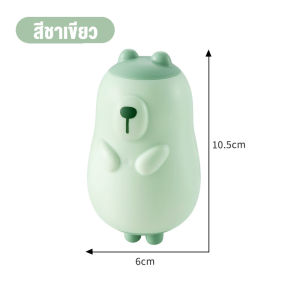 ลูกกลิ้งดักฝุ่นเก็บเศษผม ล้างน้ำได้ ลายน้องหมี สำหรับเสื้อผ้า เฟอร์นิเจอร์ ใช้ซ้ำได้ เก็บฝุ่นติดแน่น